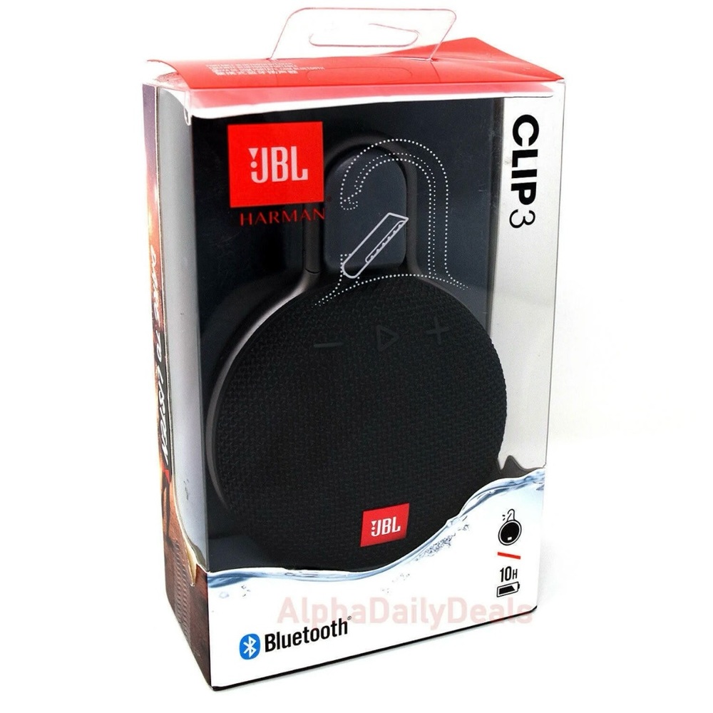 JBL Clip 3 Portable Bluetooth Speaker